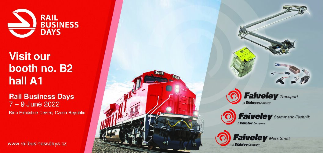 Visit us at Rail Business Days 2022